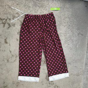 Pink Dot Capri Lounge Pants